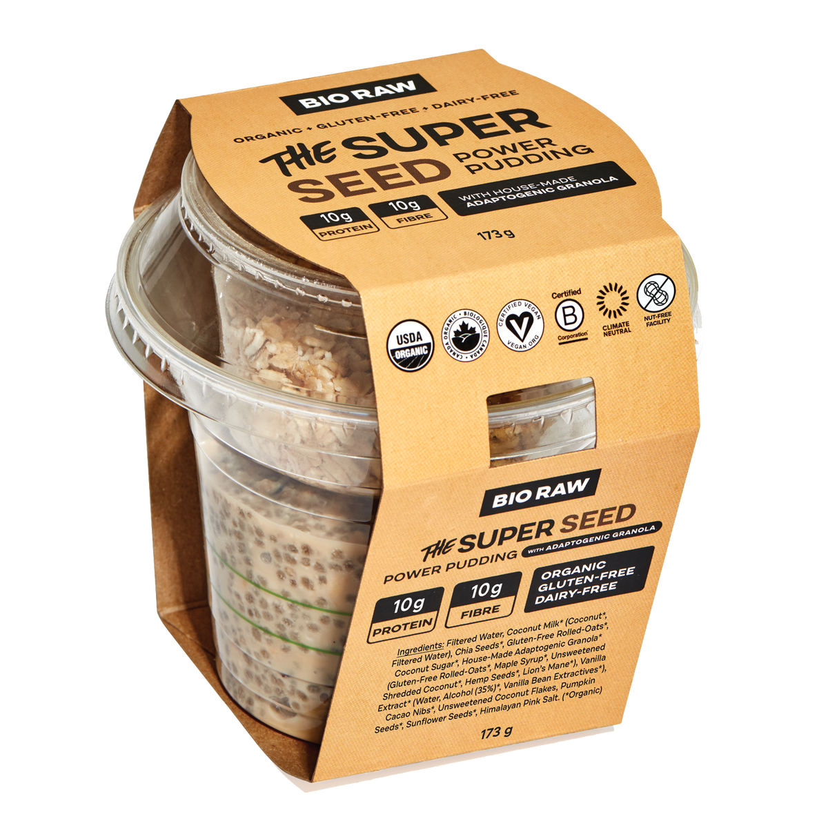 The Super Seed POWER PUDDING BIO RAW