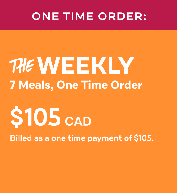 One time order