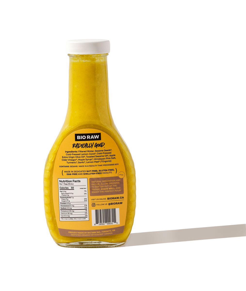 THE LEMON TAHINI BIO RAW